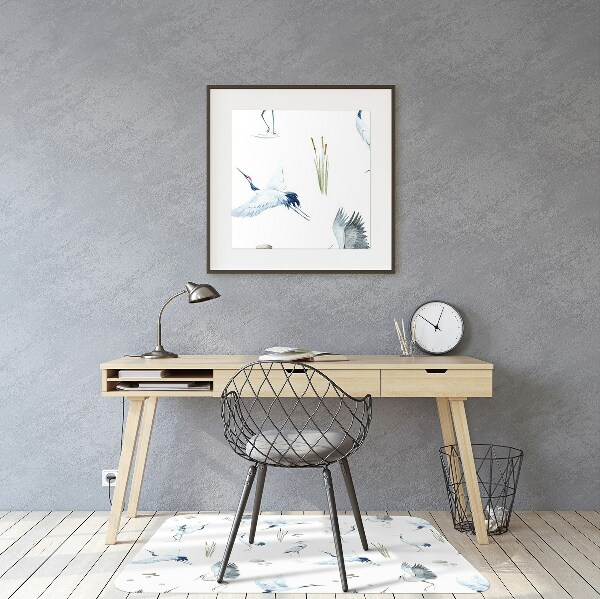 Office chair mat herons