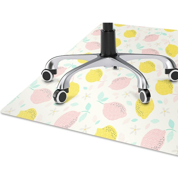 Office chair mat lemons