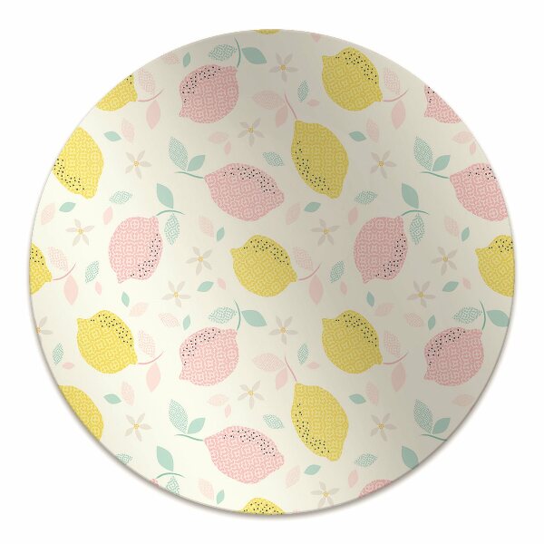 Office chair mat lemons