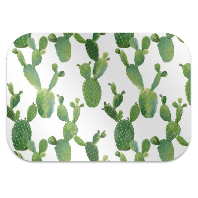 Office chair mat cacti