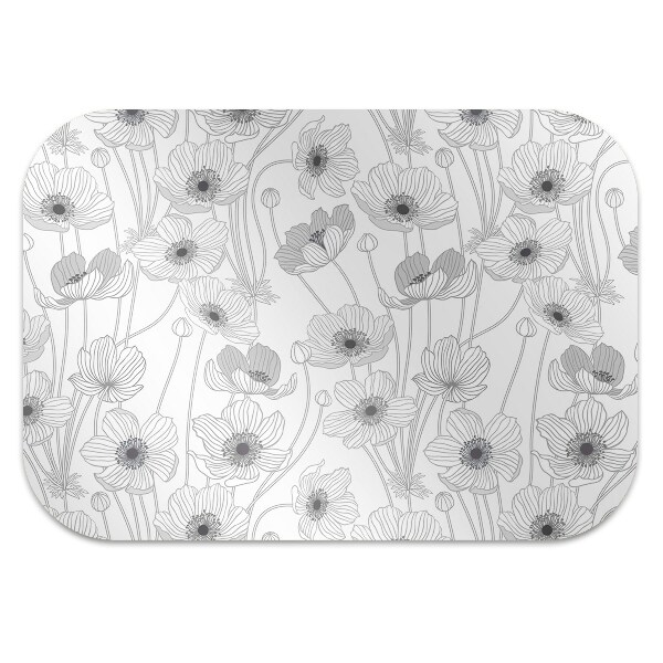 Computer chair mat Outline Mac