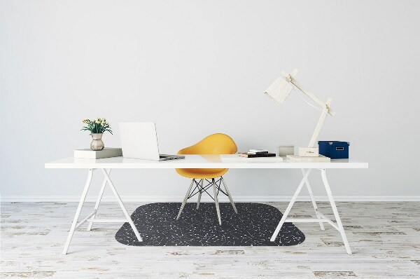 Office chair mat constellations galaxy