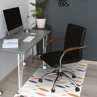 Office chair mat Scandinavian design