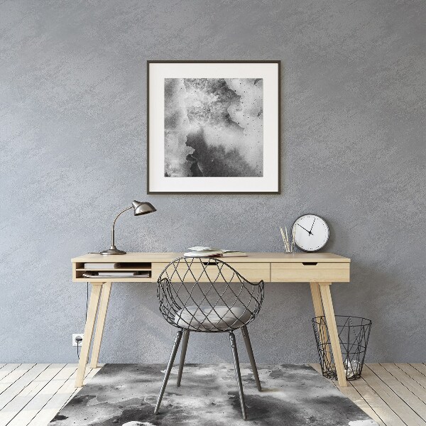 Desk chair mat Dark clouds