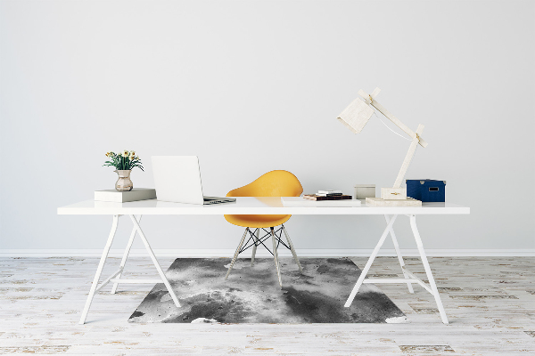 Desk chair mat Dark clouds