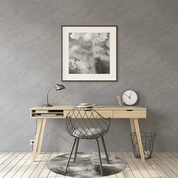 Desk chair mat Dark clouds