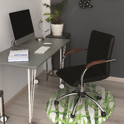 Office chair mat Bamboo