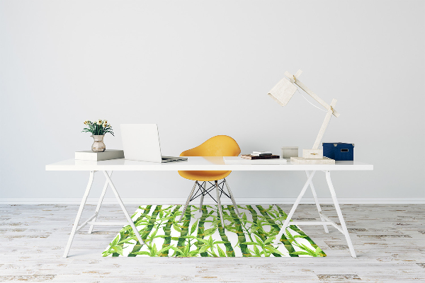 Office chair mat Bamboo