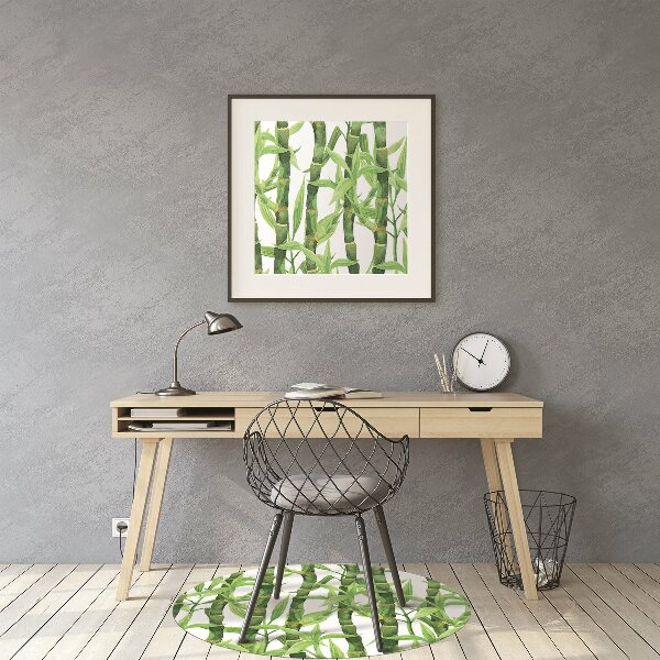 Office chair mat Bamboo