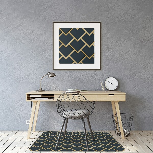 Office chair mat Scandinavian design
