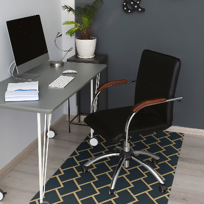 Office chair mat Scandinavian design