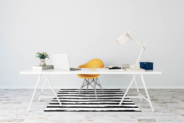 Office chair floor protector zebra