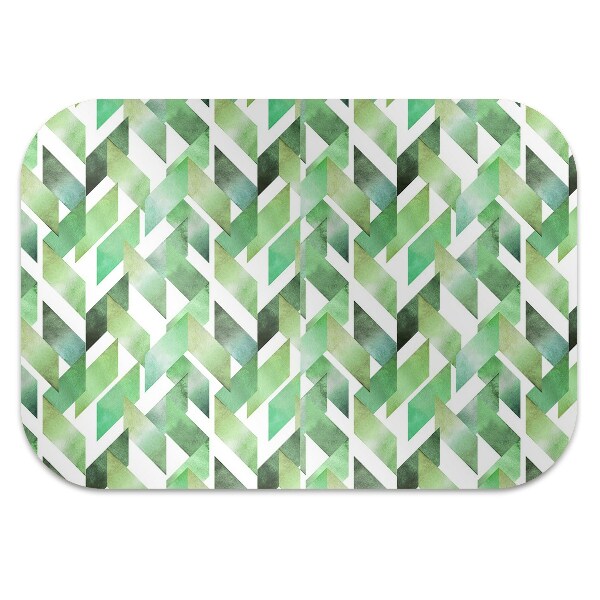 Office chair mat Bałaganiarska herringbone
