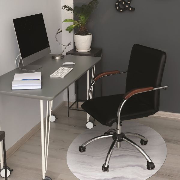 Desk chair mat Stone pattern