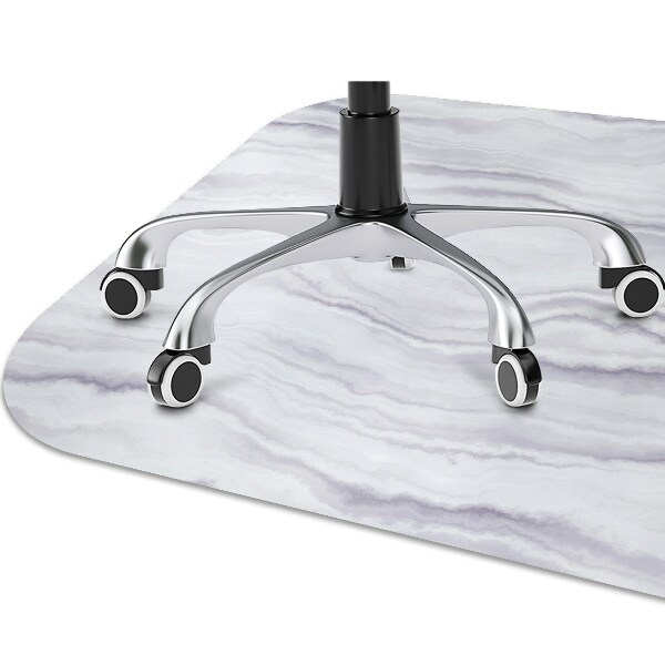 Desk chair mat Stone pattern
