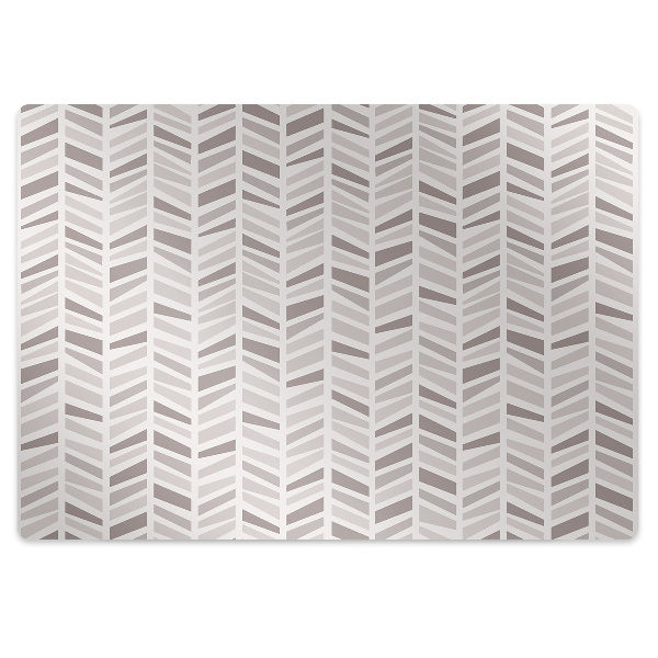 Chair mat Geometry of herringbone