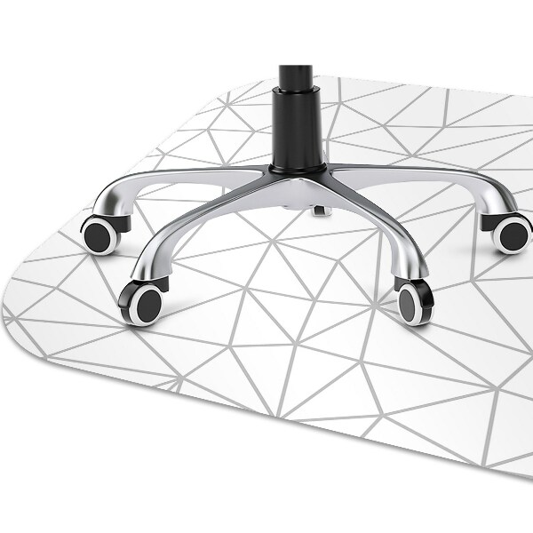 Office chair mat Scandinavian style