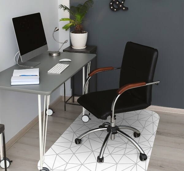 Office chair mat Scandinavian style
