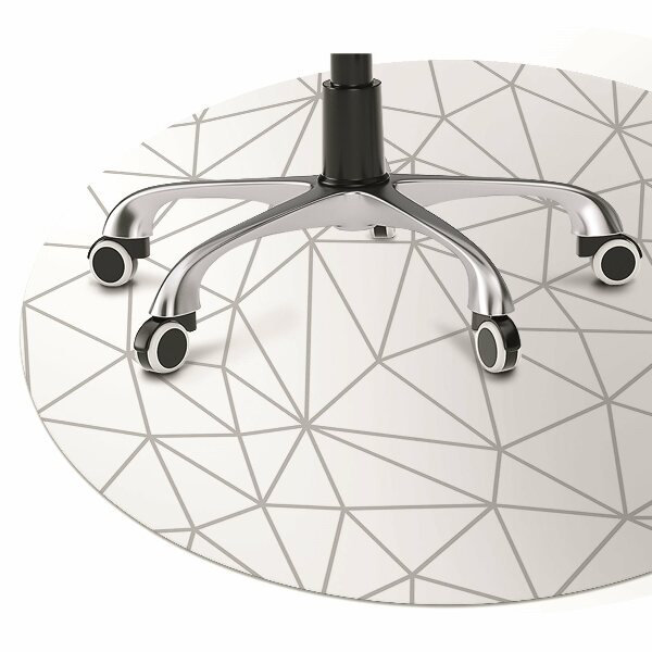Office chair mat Scandinavian style