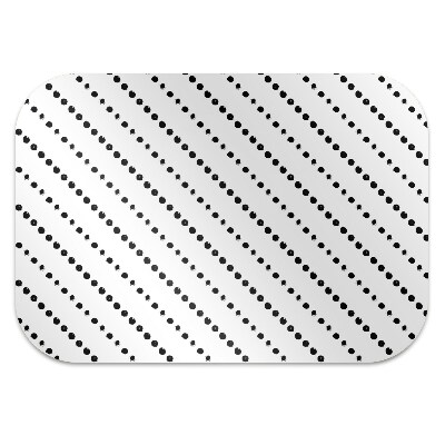 Chair mat floor panels protector dot geometry