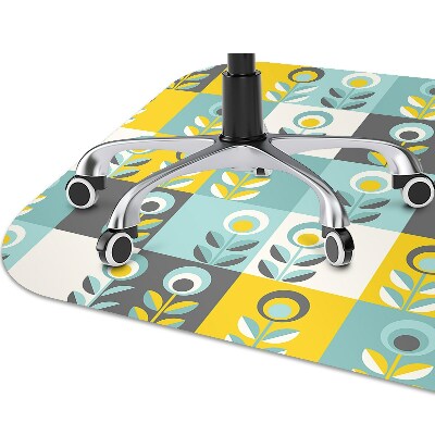 Office chair mat Scandinavian design