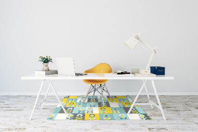 Office chair mat Scandinavian design