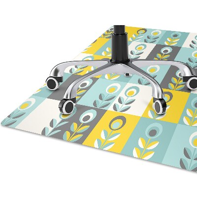 Office chair mat Scandinavian design