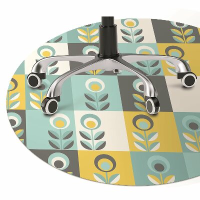 Office chair mat Scandinavian design