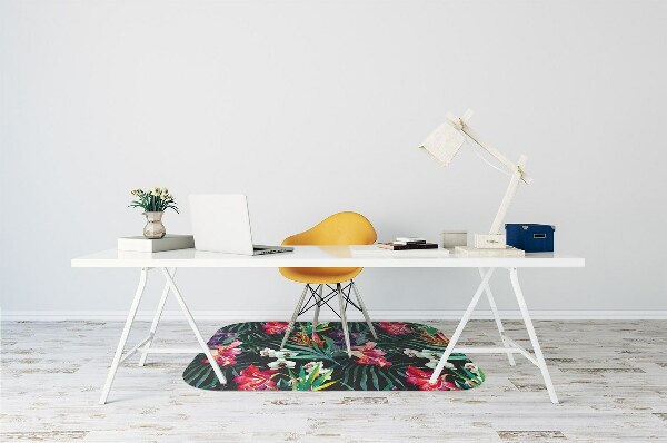 Chair mat floor panels protector Amazon jungle