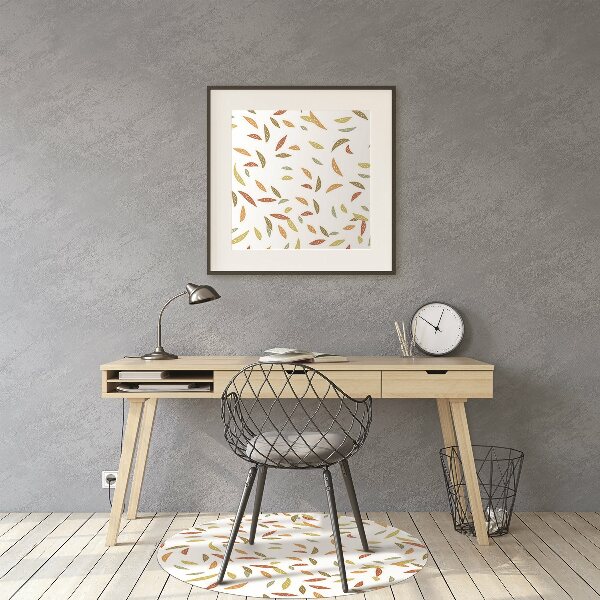 Office chair floor protector Vintage autumn