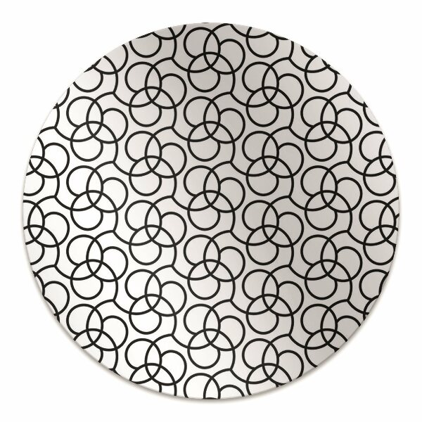 Office chair floor protector Wheels black and white