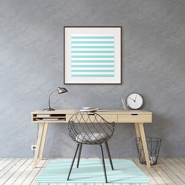 Office chair mat Minimalist lines