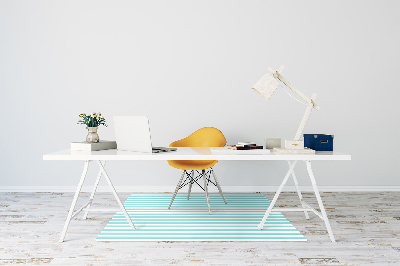 Office chair mat Minimalist lines