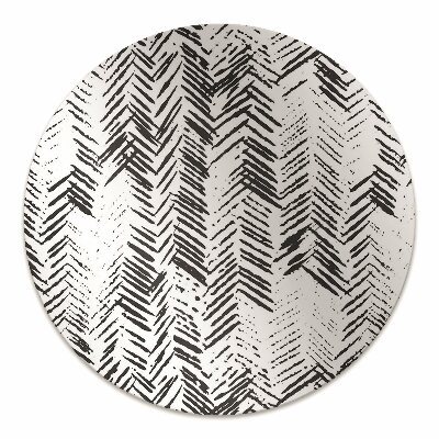 Chair mat floor panels protector Dashes herringbone