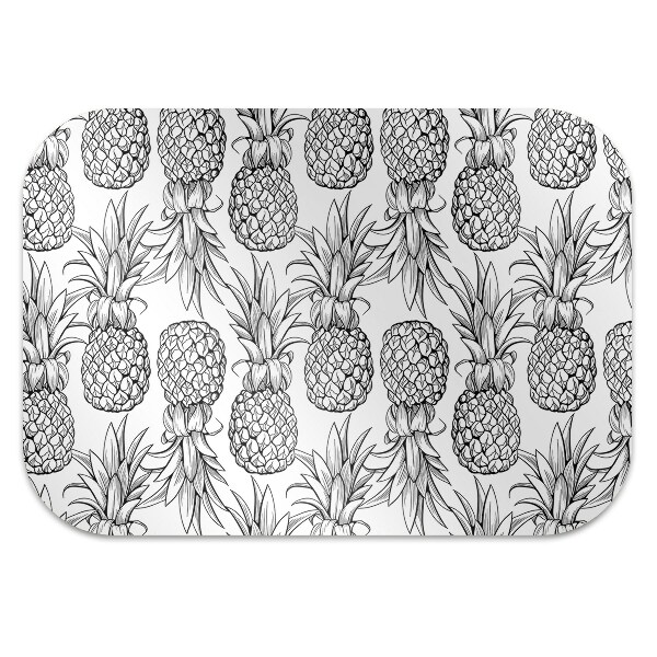 Office chair mat pineapples