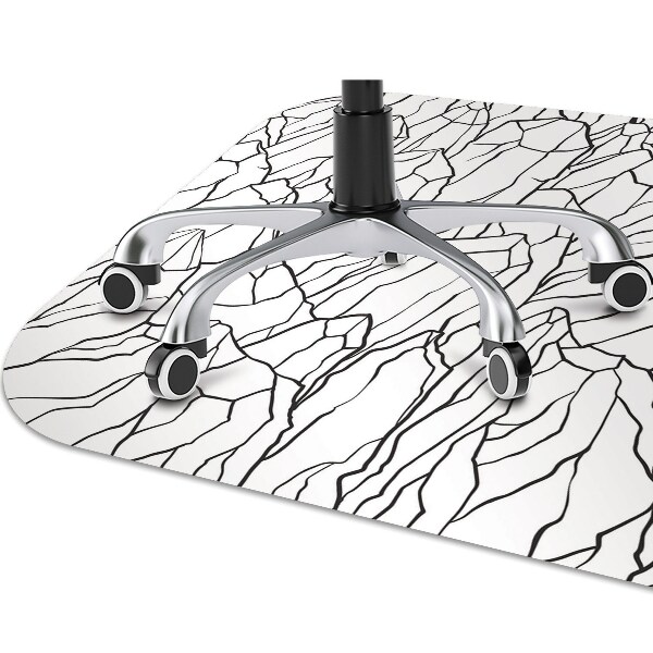 Office chair floor protector sketch top