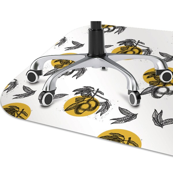 Office chair mat Mango