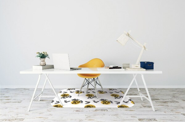 Office chair mat Mango