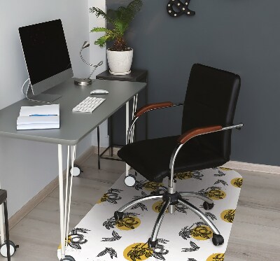 Office chair mat Mango