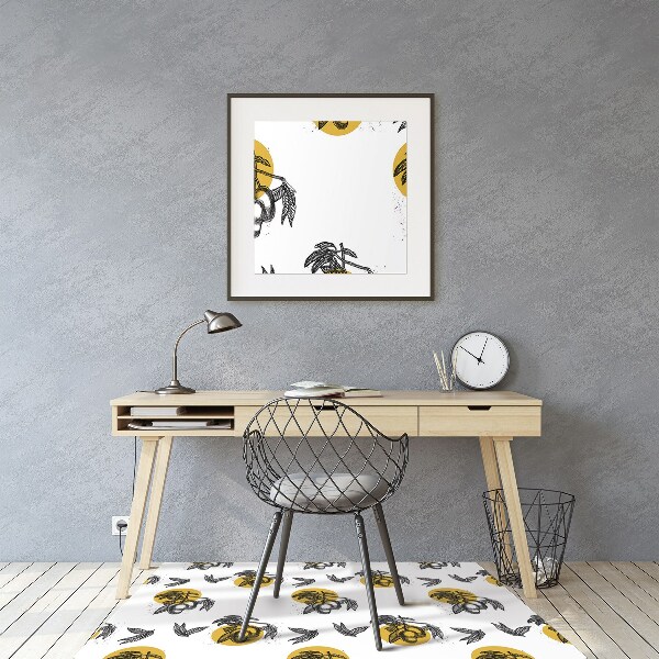 Office chair mat Mango