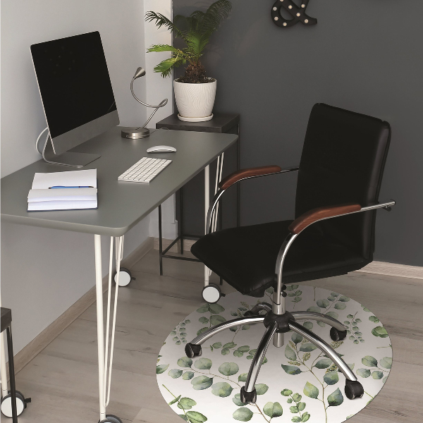 Chair mat Eucalyptus flower