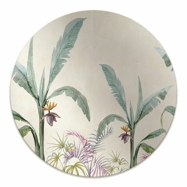 Office chair floor protector jungle vegetation