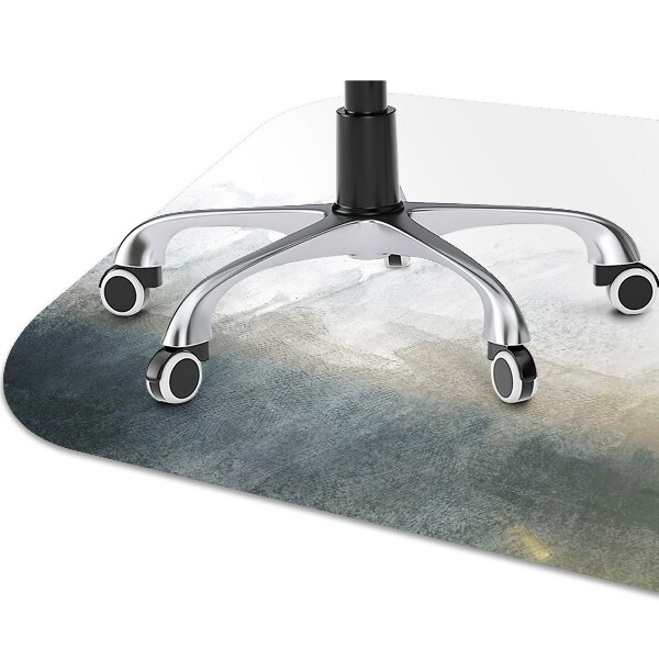 Desk chair mat Fuji Landscape