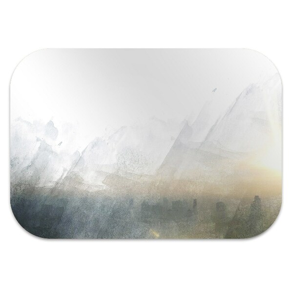 Desk chair mat Fuji Landscape