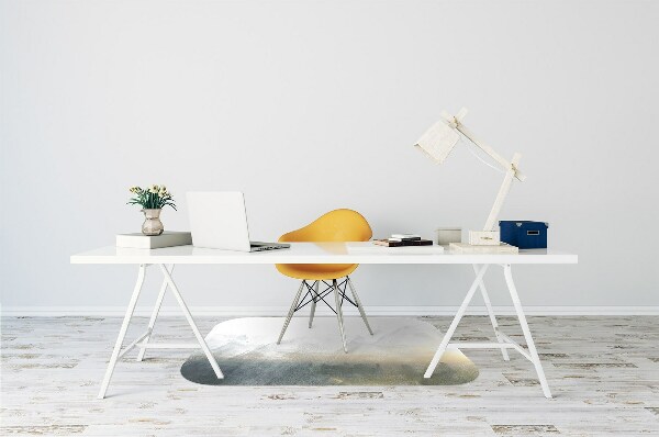Desk chair mat Fuji Landscape