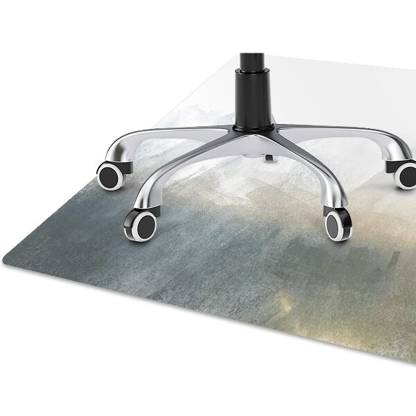 Desk chair mat Fuji Landscape