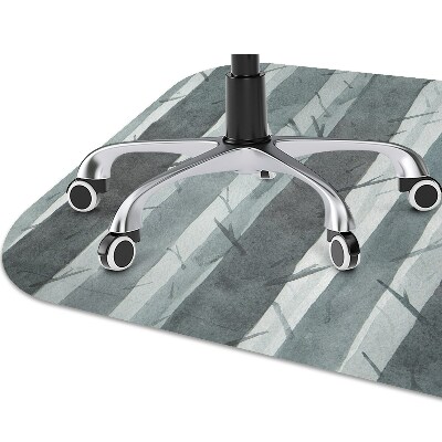 Desk chair mat Stripes pattern 3D