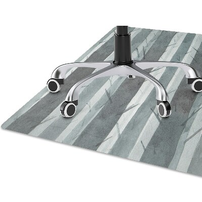 Desk chair mat Stripes pattern 3D