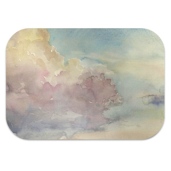 Office chair mat Cloudy sky