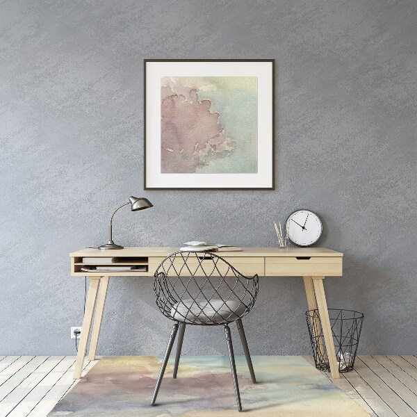 Office chair mat Cloudy sky